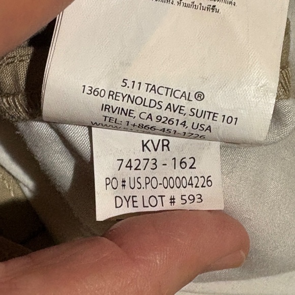 511 Tactical Pants Mens 40x36 Taclite Pro Ripstop Cargo Utility Gorpcore 74273 - Picture 10 of 14